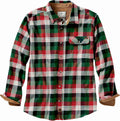 Legendary Whitetails Mens Flannel Long Sleeve Button Down 100% Cotton Shirt