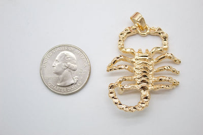 18k Gold Fill Scorpion (A125)