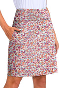 Viodia Women's 20" Knee Length Skorts Skirts UPF50+ Athletic Tennis Golf Skirt for Women Casual Summer Skirts