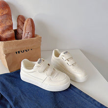 Load image into Gallery viewer, Korean Style Breathable White Sneakers