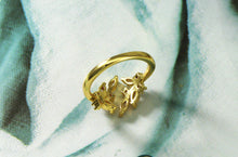 Load image into Gallery viewer, CZ Leaf Ring,Sku#X288