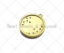 Load image into Gallery viewer, Enamel Cobalt White Yin Yang Pendant,Moon Star Sun Gold/Silver Pendant,Religious Enamel Jewelry,19x21mm,Sku#B129