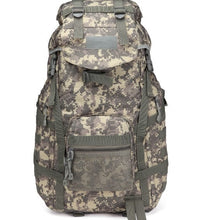 Load image into Gallery viewer, 60L Tactical Camouflage Backpack – Waterproof Hiking &amp; Camping Travel Bag