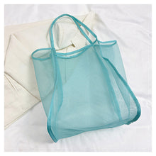 Load image into Gallery viewer, Transparent Mesh One-shoulder Bag Fashionable Lightweight And High-capacity
