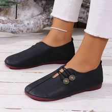 Load image into Gallery viewer, Women's Square Toe Slip-On Sandals | Soft Flat Cushioned Summer Shoes
