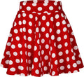 Urban CoCo Women's Basic Versatile Stretchy Flared Casual Mini Skater Skirt