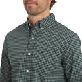 Chaps Men's Classic Fit Long Sleeve Button Down Stretch Poplin Casual Shirt