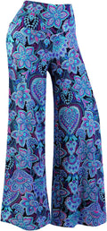 Arolina Palazzo Pants for Women Wide Leg Flowy Pants Casual Comfy High Waist Summer Pants