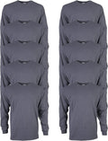 Gildan Adult Ultra Cotton Long Sleeve T-Shirt, Style G2400, Multipack