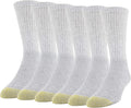 GOLDTOE Men's 656S Cotton Crew Athletic Socks (Multipack)
