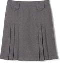 French Toast Big Girls' Front Pleated Skirt with Tabs