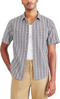 Dockers Mens Regular Fit Short Sleeve Casual Shirt (Standard and Big & Tall)