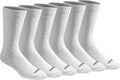 Dickies Men's Dri-tech Moisture Control Max Full Cushion Crew Socks, Available in M-xl (6, 12 Pairs)