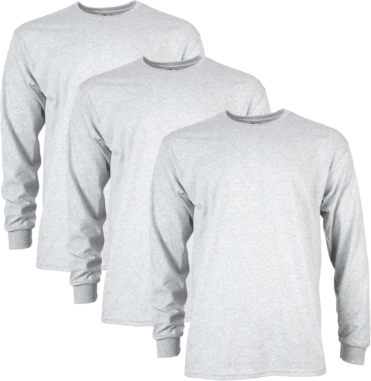 Gildan Adult Ultra Cotton Long Sleeve T-Shirt, Style G2400, Multipack