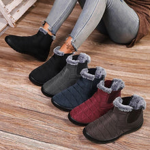 Load image into Gallery viewer, Women's Fleece-Lined Waterproof Winter Shoes - Non-Slip Insulated Comfort Shoes
