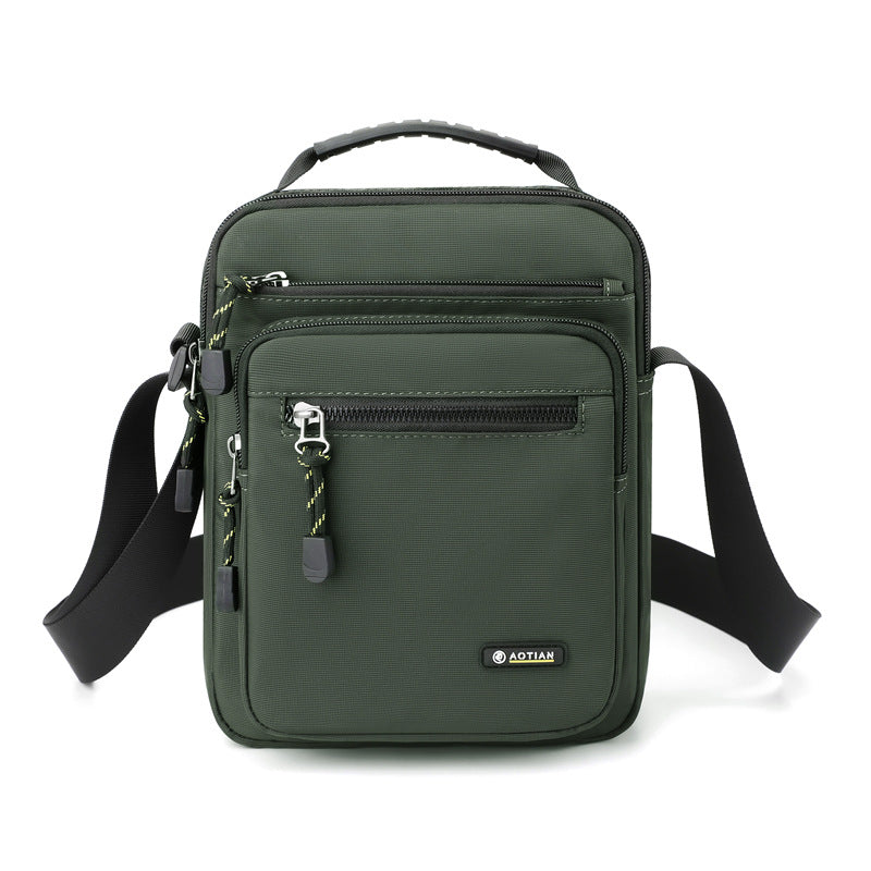 Men's Crossbody Shoulder Bag - Business Casual Tote - Oxford Cloth Messenger Bag