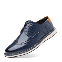 Load image into Gallery viewer, Premium Men's Business Casual Leather Shoes - Classic Lace-Up Oxford Dress Shoes