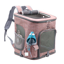 Load image into Gallery viewer, Transparent Cat Backpack Carrier for Cats &amp; Small Dogs – Ventilated, Padded Pet Travel Backpack