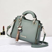 Load image into Gallery viewer, Women's PU Leather Crossbody Bag – Urban Minimalist Shoulder Bag with Zipper Pocket