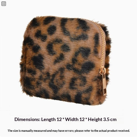 Multi-Layer Leopard Print PU Leather Jewelry Organizer Bag - Travel Storage Case for Rings, Bracelets & Pendants