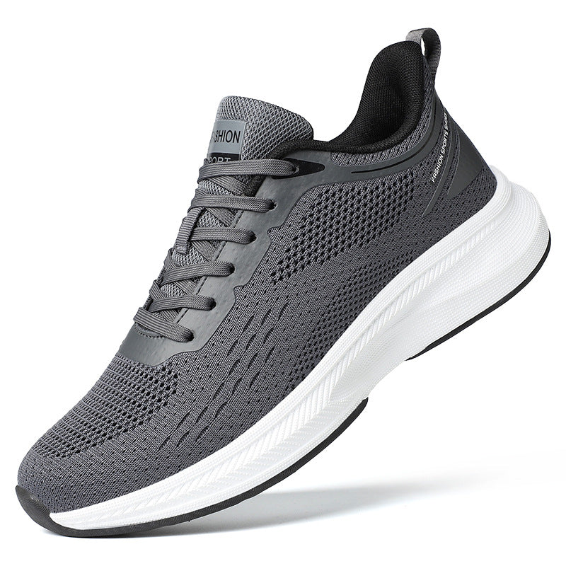 Men's Breathable Mesh Casual Sneakers – Lightweight Travel Shoes