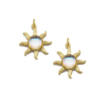 Load image into Gallery viewer, Moonstone Sun Charm, Sku#F1522