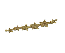 Load image into Gallery viewer, CZ String Five Point Star Connector, Sku#LX59