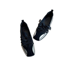 Load image into Gallery viewer, Women's Color-Block Slip-On Sneakers &amp; Ballet Flats | Round Toe Low Heel Casual Shoes