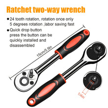 Load image into Gallery viewer, 46pc Ratchet &amp; Wrench Tool Set