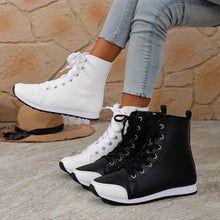 Load image into Gallery viewer, Women's Side-Zip Flat Ankle Boots - Casual Round Toe Winter Boots