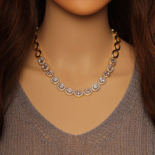 Load image into Gallery viewer, Gold Oval Link Chain Necklace,sku#LX229