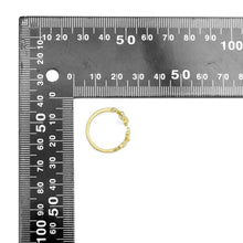 Load image into Gallery viewer, Daisy Flower Gold Silver Adjustable Ring, Sku#A196