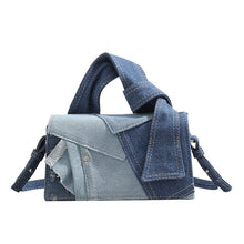 Load image into Gallery viewer, Denim Fabric Crossbody Bag