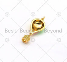 Load image into Gallery viewer, Colorful Enamel Hot Air Balloon Shape Pendant,18K Gold Filled Enamel Charm,Enamel Jewelry,14x34mm,Sku#L621