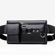 Load image into Gallery viewer, Men's Nylon Crossbody Bag – Multi-Functional Outdoor Sports &amp; Travel Bag with Adjustable Strap