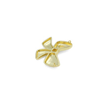 Load image into Gallery viewer, Gold Silver Bow Connector Charm Pendant, Sku#A311