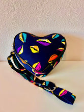 Load image into Gallery viewer, Asya Kente Heart Shaped Crossbody Bag