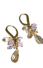 Load image into Gallery viewer, Samantha Opalite golden shadowearrings