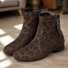 Load image into Gallery viewer, Women's Retro Suede Martin Boots - High-Top Ankle Boots with Flat Heel