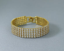 Load image into Gallery viewer, CZ Buckle Bracelet, Sku#B166