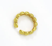 Load image into Gallery viewer, CZ Round Ball Adjustable Ring, Sku#X346