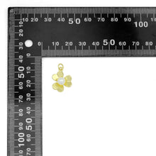 Load image into Gallery viewer, Gold White Pearl Flower Charm Pendant, Sku#LK1030
