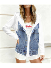 Load image into Gallery viewer, Womens Long-sleeve Hooded Jacket