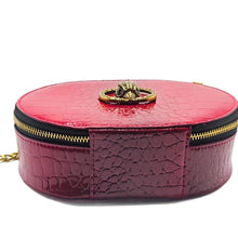 Load image into Gallery viewer, Women's Patent Leather Crossbody Bag - Compact Shoulder Bag with Adjustable Strap
