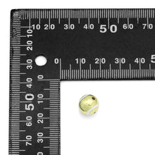 Load image into Gallery viewer, Gold Silver Spacer Ball Charm Pendant, Sku#LX815