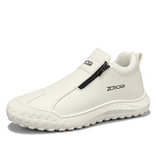 Load image into Gallery viewer, Men's Side Zipper Loafer Shoes – Soft Sole Casual Slip-On with Rubber Outsole | Sizes EU 39–44