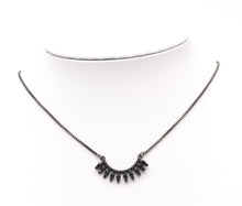 Load image into Gallery viewer, Black CZ Charm, Sku#B162