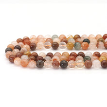 Load image into Gallery viewer, Genuine Red Rutilated Quartz Round Smooth Beads, Sku#U1731