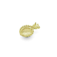 Load image into Gallery viewer, Large Green Jade CZ Butterfly Pendant, Sku#LX345