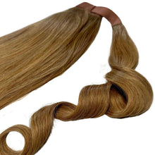 Load image into Gallery viewer, Honey Blonde 100% Human Hair Ponytail Extension